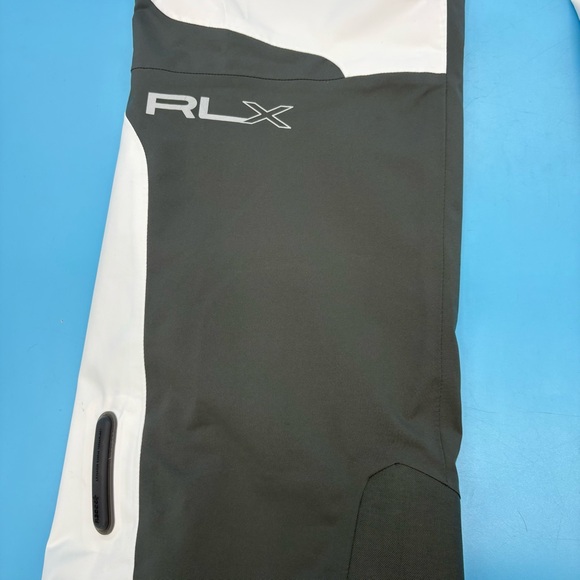 RLX Ralph Lauren Ski Pants Size M White Black Waterproof Snowboard - Picture 4 of 12
